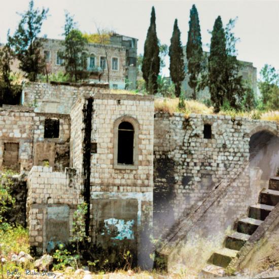 טכניקה משולבת על בד קנבס, תמונת נוף ישראלי, תמונה לבית, תמונה למשרד, עיצוב פנים