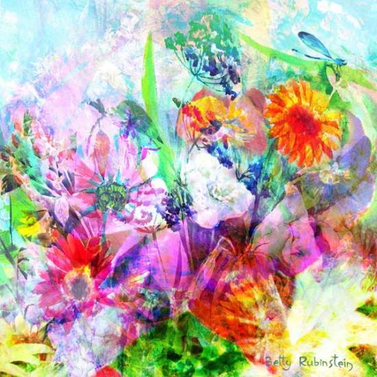 ציור לסלון, ציורים לעיצוב בית ומשרד, nature, flowers, israeli painting, painting for home design