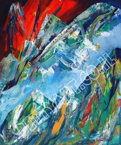 abstract painting, mood painting for home, modern abstract