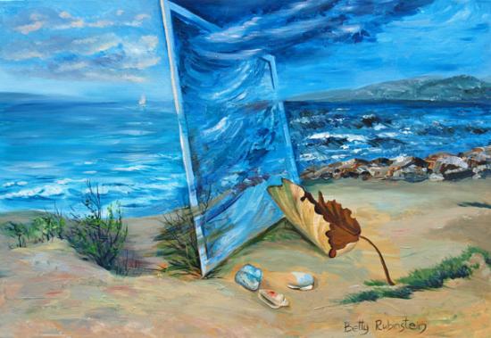 israeli landscape,painting for home design,acrylic on canvas,seascape