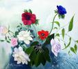 nature, flowers, israeli painting, painting for home design